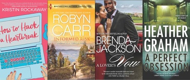 collage of harlequin books