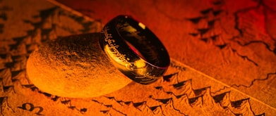 map of middle earth with the ring