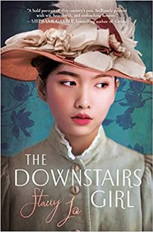 the downstairs girl girl in floral hat