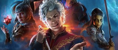 Shadowheart, Astarion, and Lae'zel from 'Baldur's Gate 3'