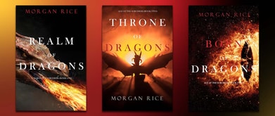 collage of titles from age of the sorcerer by Morgan Rice