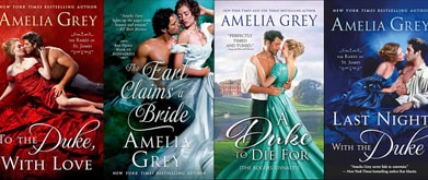 collage of regency romances by amelia grey