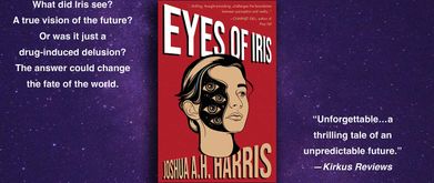 Eyes of Iris cover shows a woman with multiple eyes
