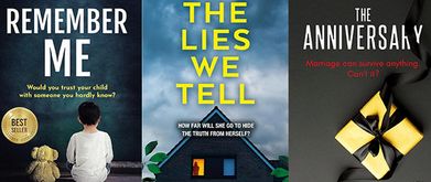 Covers of three books included on this list.