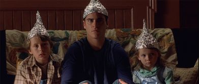 tin foil hats signs