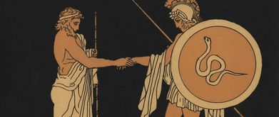 Pelias sending forth Jason