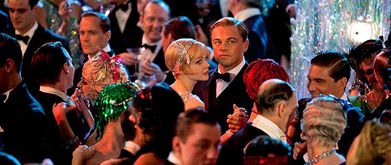 roaring 20s party from the great gatsby film