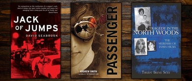 Covers of three books on discounted list.
