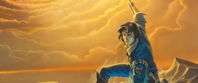 kaladin holds a spear in the cover of 'words of radiance'